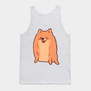 pomeranian illustration Tank Top